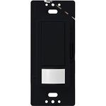 Lutron Maestro Sensor Switch, 5-Amp, No Neutral Required, Single-Pole or Multi-Location, MS-OPS5M-BL, Black