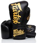 Fairtex Glory Kickboxing Gloves - Limited Edition (Black BGVG1, 14 oz)