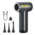 Fanttik B10 Pro Electric Air Duster, 110000RPM Brushless Motor, Compressed Air Duster, Mini Blower with One-tap Booster, 3 Gears Adjustable, Electric Duster for PC, Keyboard, Electronics