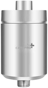 CarePro+ Hard Water Softener Filter for Tap and Shower | Improves Hair and Skin | Fits 22–28mm Threaded Taps | Hot Water Compatible up to 60°C