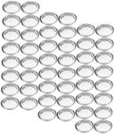 Holibanna 100Pcs Cabinet air Vent Hole Breathable Single Sided Round Cabinet Vent Cupboard Metal Round Stainless Steel Metal Furniture Vent Hole air Hole Furniture Closet mesh air Vent Mesh