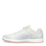 Skechers Women's Go Pivot Spikeless Golf Shoe, Light Gray/Pink, 7