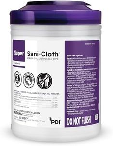 Professional Disposables Surface Disinfectant Super Sani-Cloth Wipes, 160Count