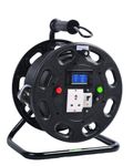 WunderCurrent® W3 Ultra EV Charger with 25 Metres of 4 Sq Mm 3-Core Cable 6-in-1 Digital Energy Metre External Earthing Mechanism