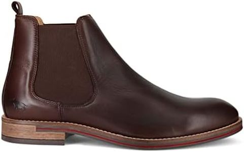 Wild Rhino Men's Winner Chelsea Boot, Dark Brown, EU 44/US 11