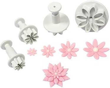 PME Plunger Cutters, Daisy, 4-Pack