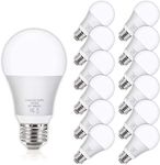 Yochoice 12Pack A19 LED Light Bulbs