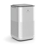 Medify MA-15 Air Purifier with True HEPA H13 Filter | 660 ft² Coverage in 1hr for Allergens, Smoke, Wildfires, Dust, Odors, Pollen, Pet Dander | Quiet 99.9% Removal to 0.1 Microns | Silver, 1-Pack