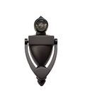 QCAA Door Knocker with 180 Degree Viewer, Zinc Die-Cast Construction 5-1/2'' Height, Oil-Rubbed Bronze, 1 Pack