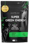 Inspiriko Super Greens Powder with 18 Superfood Powders & Probiotics – 150 GR - Finally Clean Greens with Max Nutrition in Each Serving for Energy Boost, Digestion & Immune Support