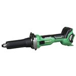 Metabo HPT 18V MultiVolt Cordless Die Grinder | Tool Only - No Battery | 2-Inch Wheel Diameter | Variable Speed | Slide Switch | GP18DAQ4, Green