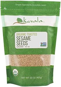 Kevala Organic Toasted Sesame Seeds, 2 Pound, Unhulled