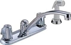 Delta Faucet 2400LF Touch-on-Bathroom-Sink-faucets, Chrome