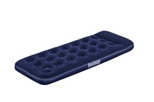 Bestway | Air Mattress, Junior Twin Size with Built-In Foot Pump and Pillow| Inflatable Mattress for Indoor and Outdoor Use | One-man