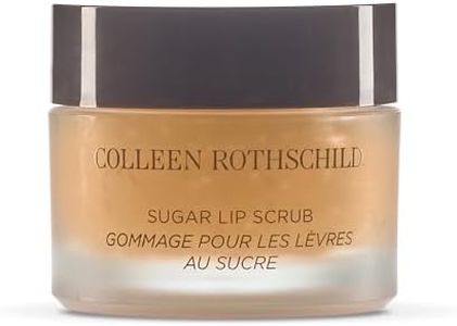 COLLEEN ROTHSCHILD Sugar Lip Scrub | Brown Sugar | Gently Exfoliates Dry Lips | Improves Texture | Nourishes & Protects (0.5 fl oz)
