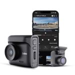 Qubo (New Launch) Car Dash Cam Pro 2.7K by Hero Group, HDR Dual Channel, Made in India, 2.7K 5MP Front QHD 2MP Rear FHD, 140° View, 2" LCD Display, GPS Log, Supports Up to 1 TB SD Card