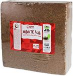 Minute Soil - Compressed Coco Coir Brick, Fiber Grow Medium, Potting Soil Indoor Plants and Outdoor Plants, 1 Block = 15 Gal Planting Soil, Peat Free OMRI Organic, Mountain Valley Seed Company