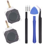 IKPEK 3D Analog Joystick Button with Thumb Stick Circle Pad Cover Cap Replacement for Nintendo 2DS 3DS 3DS XL