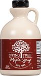 Spring Tree 100% Pure Maple Syrup, Grade A Amber Color, 32 Ounce