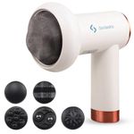 SELLASTIC Cordless Body Massager Gun Pain Relief, 5 in 1 Handheld Rechargeable Deep Tissue Muscle Massage Roller for Stomach, Neck, Shoulder, Arms, Legs, Belly Sculpting Relaxation Machine for Men & Women