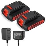 2 Packs 20V Replacement Battery and