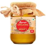 Bagrry's Organic Honey, Premium, Pure, Natural Organic Honey 500gm| 100% Certified Organic, No Added Sugar, Rich in Nutrients, Antioxidants
