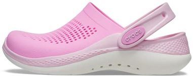 Crocs Kids Taffy Pink/Ballerina Pink LiteRide 360 Clogs 207021-6TL-J2