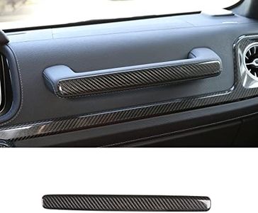 taruisixt Fit for Mercedes Benz G Class W464 G500 2019 to 2025 Real Carbon Fiber Car Co-Pilot Glove Box Handle Cover Decoration Protective Car interior Accessories