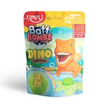 Large Dino Surprise Bath Bomb from Zimpli Kids, 6 Surprise Dinosaur Toys to Collect, Children's Fizzing Toy, Birthday Gift for Boys & Girls, Stocking Filler Present