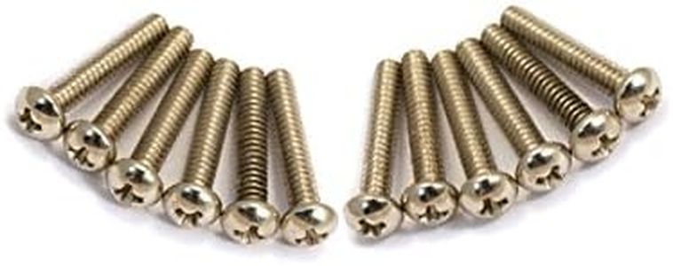 Genuine Fender Vintage Stratocaster Guitar Intonation Screws - 12-Pack