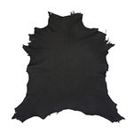 Walletsnbags Leather Hide Goat Skin for Leathercrafting Accessories DIY (Dark Green)