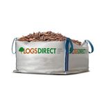 Half Bulk Dumpy Bag Garden Bark Mulch - Suitable for Outdoor Yard Garden Borders Flower Bed Pathway Weeds Supressing & Enhancing Plants Landscaping