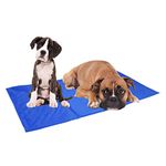 Prime Paws Self Cooling Gel Pet Dog Cat Cool Mat Pad Bed Mattress Heat Relief Non-Toxic Cooling Technology to Help Your Pets Cool Down in the Summer Heat (Large (50cm x 90cm)