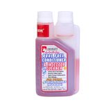 Red Flow Fuel Additive & Injector Cleaner (250ML) for All Types of Diesel & Petrol Cars, Bikes, Scooters & Commercial Vehicles. Keeps Engine Clean, Improves Engine Performance, Fuel Economy & Pickup.