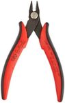 Hakko CHP-170 Micro Soft Wire Cutter, 1.5mm Stand-off, Flush Cut, 2.5mm Hardened Carbon Steel Construction, 21-Degree Angled Jaw, 8mm Jaw Length, 16 Gauge Maximum Cutting Capacity