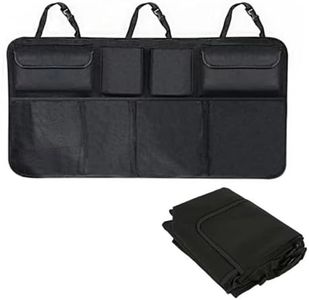 Naisfei Car Trunk Organizer and Storage, Car Hanging Boot Organisers with 8 Enlarged Pockets,Car Trunk Organizer,Backseat hanging Bag, Car Boot Tidy Storage Bag