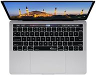 KB Covers Turkish QWERTY ISO Keyboard Cover with MacBook Pro Touch Bar (Late 2016) 19115