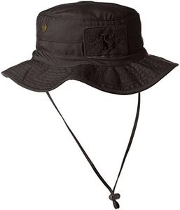 Tru-Spec Mens Contractor Boonie Hat, Black