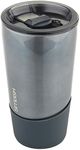 Smash Stainless Steel Ceramic Lined Coffee Cup Black, 350 ml Capacity