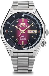 Orient RevivalofSK Super King Diver RN-AA0B02R Men's Automatic Watch, Automatic Watch, Red, Dial Color - Red, Watch diver, automatic winding (hand wound), second hand stop function