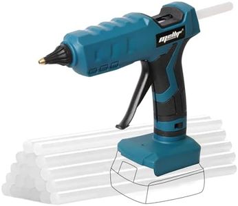 Pistolet à colle sans fil pour batterie Bosch, 18 V GBA/GBA ProCORE Mellif Pistolet à colle chaude, pistolet à colle à préchauffage rapide, avec 20 bâtons de 11 mm pour bricolage, travaux manuels