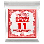 Ernie Ball Plain Gauge 11 Set of 6