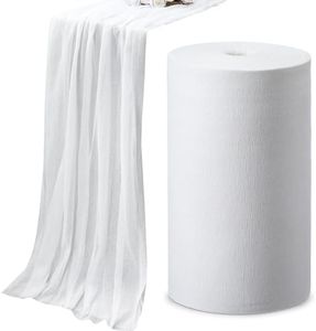 FuWeave 1 Roll Cheesecloth for Straining 70 Yard 100% Unbleached Cotton Fabric Grade 40 Reusable Cheesecloth Straining Cloth for Wedding Decoration Basting Polishing Straining, White