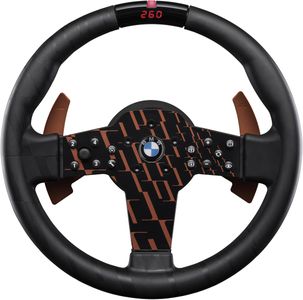 FANATEC CSL BMW Sim Racing Steering Wheel – LED Display, Metal Paddles, PC/PS5/PS4