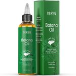 Dersie Batana Oil: Batana Oil for Hair Growth Dr Sebi - 100% Pure & Natural Raw Batana Oil from Honduras - For Thicker & Stronger Hair - 4 FL OZ