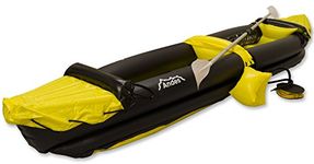 Andes Yellow Inflatable/Blow Up 2 Person/People Kayak/Canoe With Paddle & Pump