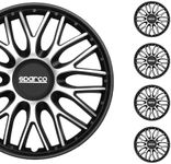 Sparco SPC1696SVBK Set Wheel Covers