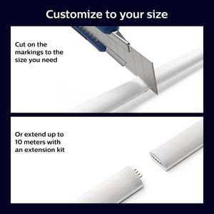 Philips Hue Gradient Light Strip 2m – Smart LED Color Lighting