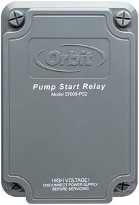 Orbit 57009 Sprinkler System 1 or 2 Horsepower Pump Start Relay, Gray