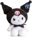 Weighted Hello Kitty Kuromi Fuzzy Plush Pillow Buddy - 2.5 lbs Super Soft Stuffed Pillow, 16 inches